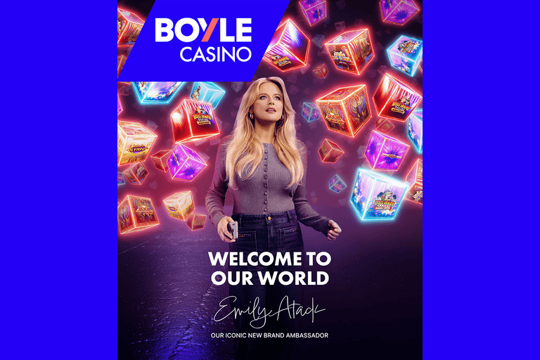 Emily Atack joins Boyle Casino as brand ambassador