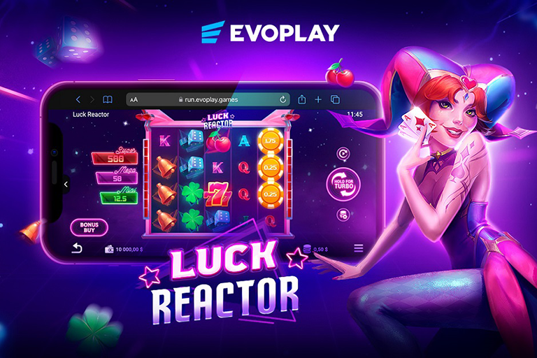 Evoplay channels Las Vegas energy into Luck Reactor slot