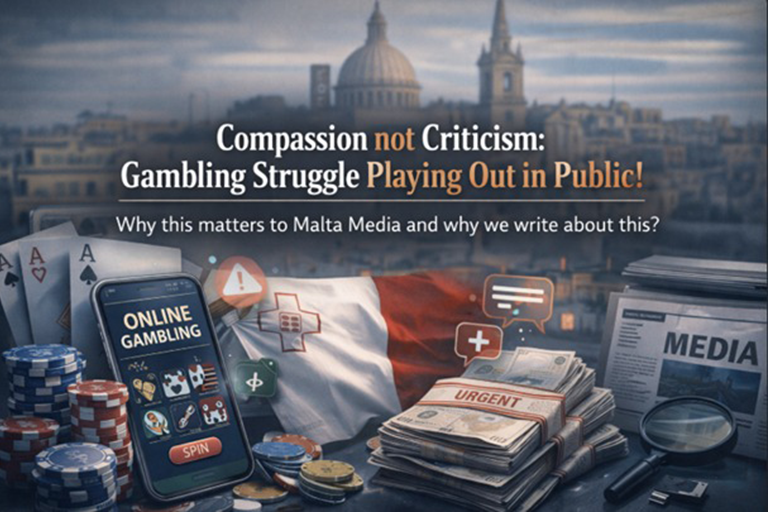 Gambling Struggle Publicly Shared: Compassion Over Criticism