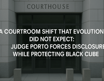 Judge orders Evolution disclosure, protects Black Cube