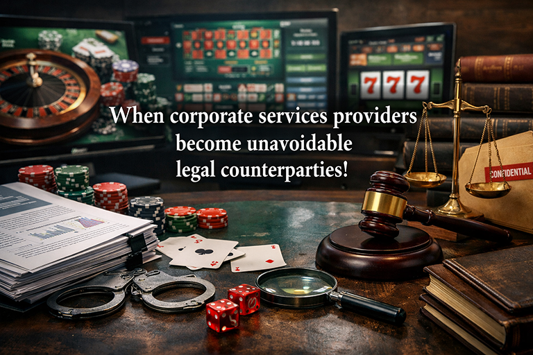 Legal risks for corporate services providers in online gambling