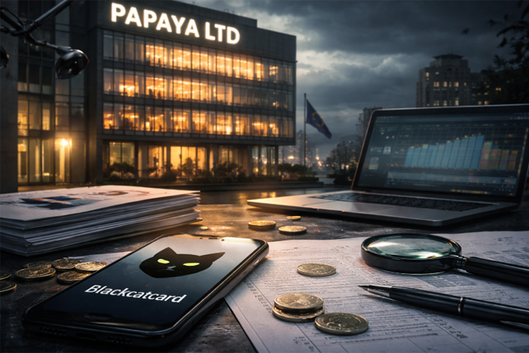 Papaya Ltd and Blackcatcard Compliance Under Scrutiny