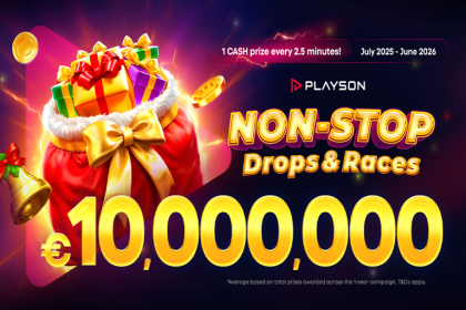 Playson launches €2M Christmas promotion with Non-Stop Drops 27 Playson launches €2M Christmas promotion with Non-Stop Drops
