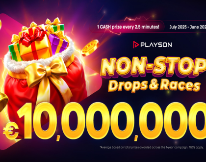 Playson launches €2M Christmas promotion with Non-Stop Drops 7 Playson launches €2M Christmas promotion with Non-Stop Drops
