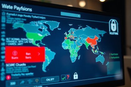 Payment routing that respects national bans and blocks