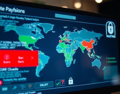 Payment routing that respects national bans and blocks 7 Payment routing that respects national bans and blocks