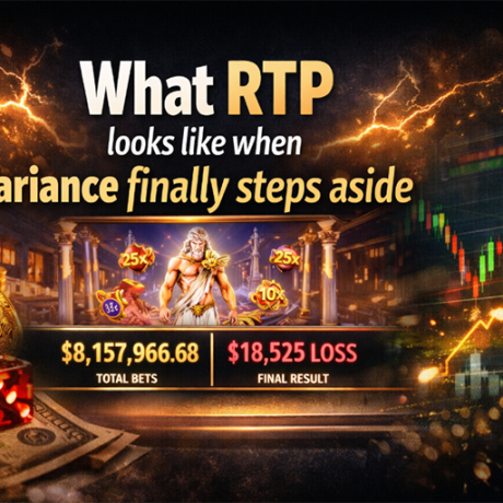 A long-run RTP study based on real wagering data 3 online slot RTP study analysis