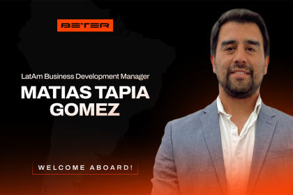 BETER ernennt Matias Tapia Gomez zum Leiter für LatAm Wachstum 26 BETER appoints Matias Tapia Gomez to lead LatAm growth