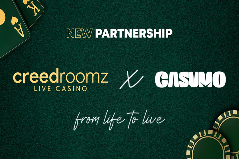 Creedroomz supplies custom live casino tables to Casumo players