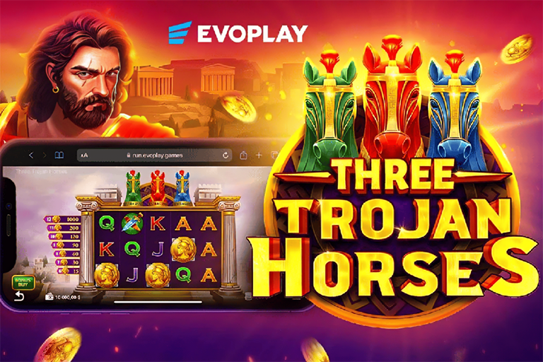 Evoplay launches Three Trojan Horses slot inspired by Troy Legend
