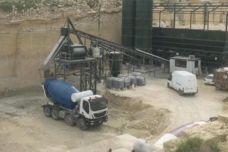 Illegal Gozo concrete plant raises planning enforcement concerns