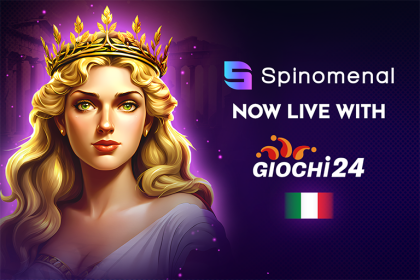 Spinomenal grows Italian gaming presence with Giochi24 partnership