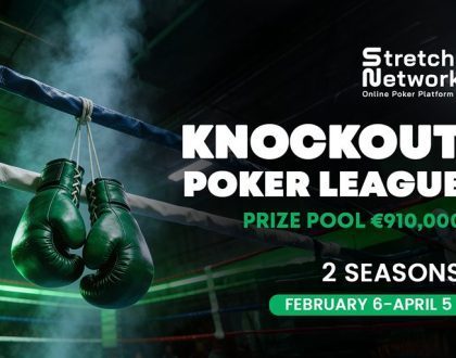 Stretch Network Knockout Poker League kehrt mit €910.000 zurück 9 Stretch Network Knockout Poker League Returns with €910,000 Prize
