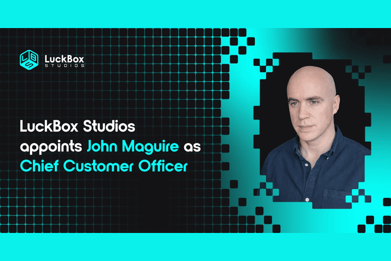 LuckBox Studios appoints John Maguire as chief customer officer