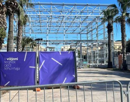Malta Vision 2050 pavilion at Valletta entrance sparks debate