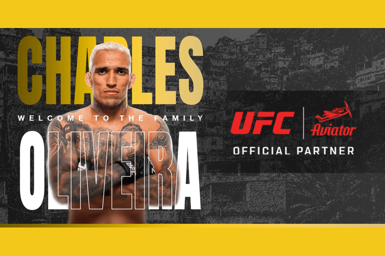 SPRIBE signs Charles Oliveira as Aviator brand ambassador