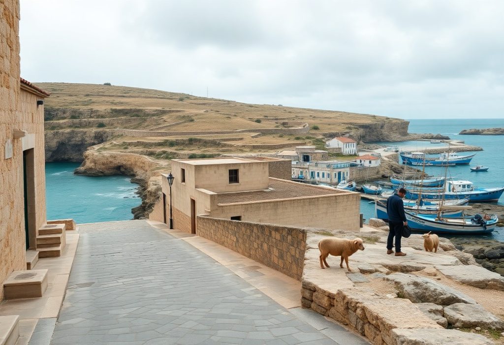 Slow winter days in Gozo