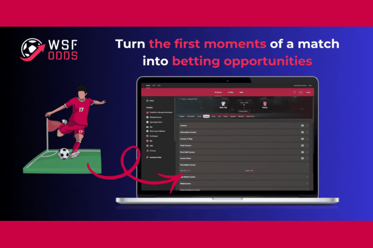 WSF Odds expands football betting with new first team markets