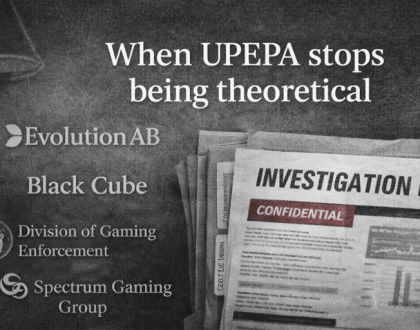 When UPEPA stops being theoretical!
