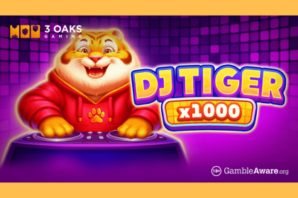 3 Oaks Gaming launches DJ Tiger x1000 slot with multipliers up to x1000