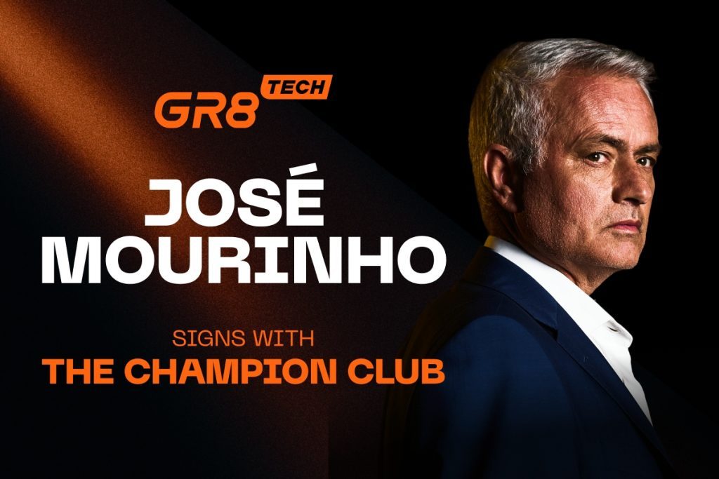 GR8 Tech partners with José Mourinho to elevate iGaming strategy