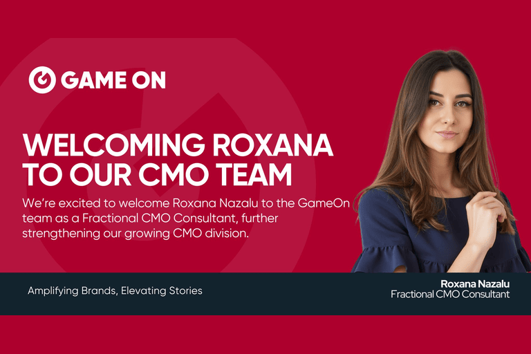 GameOn appoints Roxana Nazalu to expand fractional CMO services