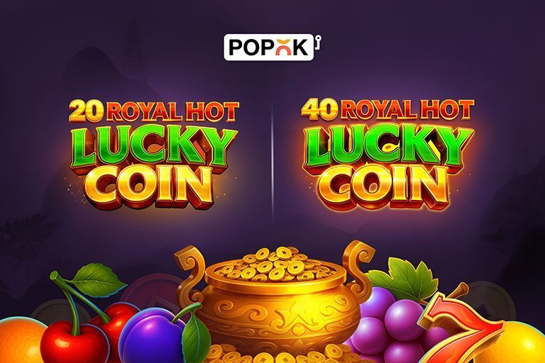 PopOK Gaming launches 20 and 40 Royal Hot Lucky Coin jackpot slots