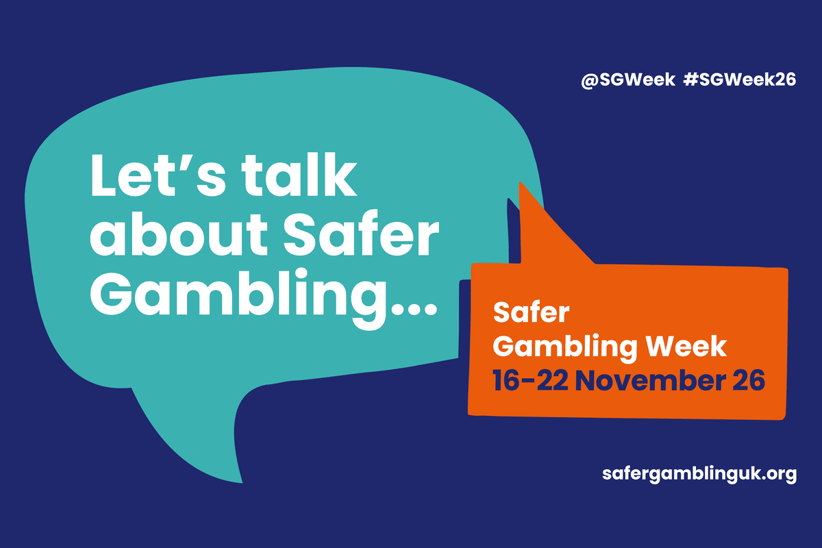 BGC confirms dates for Safer Gambling Week 2026 this November