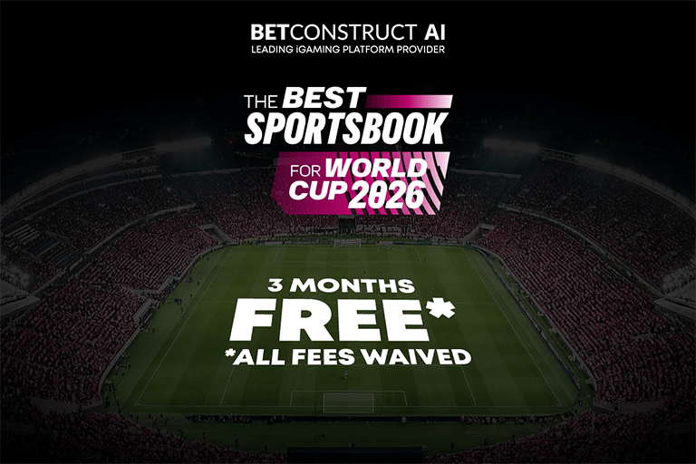 BetConstruct AI is offering operators a complete fee waiver — no commissions, no charges across its full core suite — including its renowned sportsbook with its AI companion — for three months, timed to the biggest betting event of the next four years: the 2026 FIFA World Cup. For operators looking to scale revenue during peak betting volume without expanding their promotional budget, this is the entry point.