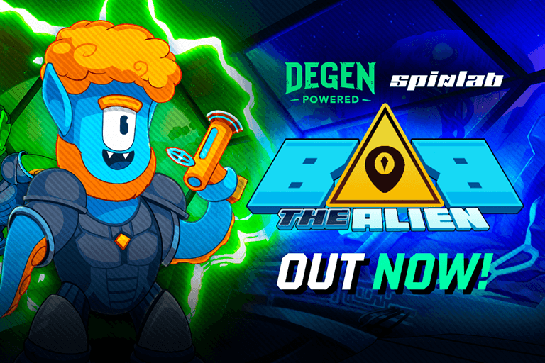 DEGEN Studios launches Bob the Alien slot with SpinLab collaboration