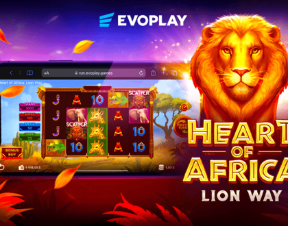 Evoplay launches Heart of Africa: Lion Way slot with dynamic features