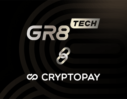 GR8 Tech partners with Cryptopay to enhance crypto payment solutions
