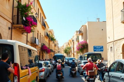 Malta spring travel and traffic