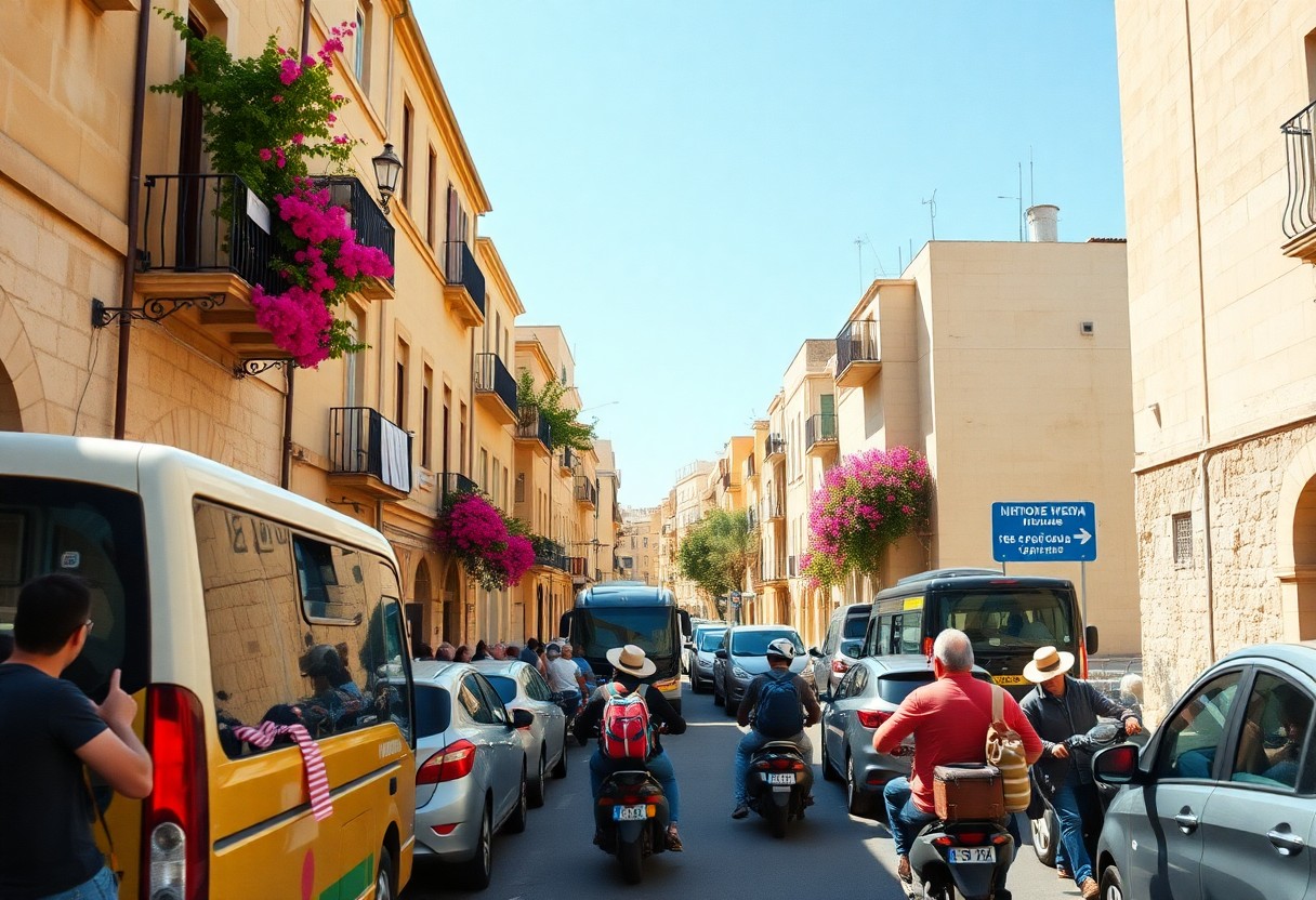 Malta spring travel and traffic