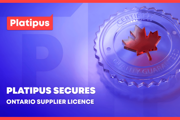 Platipus Gaming secures Ontario licence to expand regulated gaming