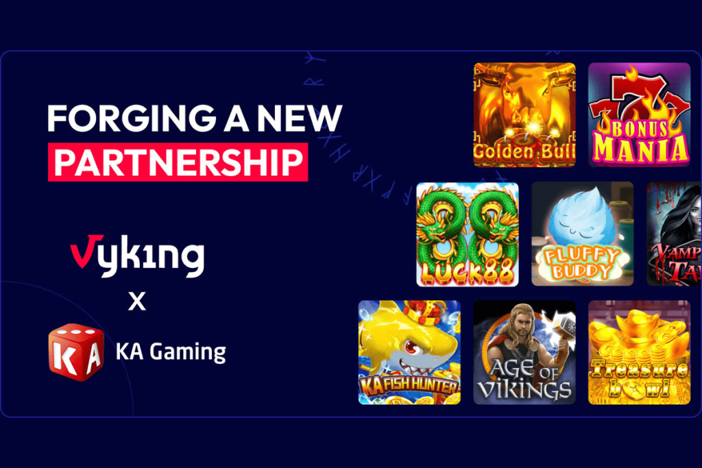 Vyking Boosts Game Portfolio with KA Gaming Partnership