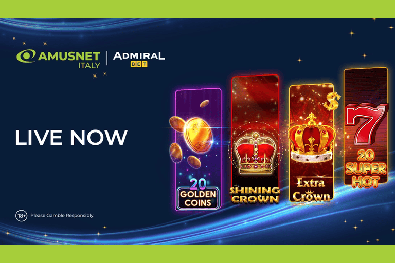 Amusnet Italy expands market reach through Admiral Bet partnership
