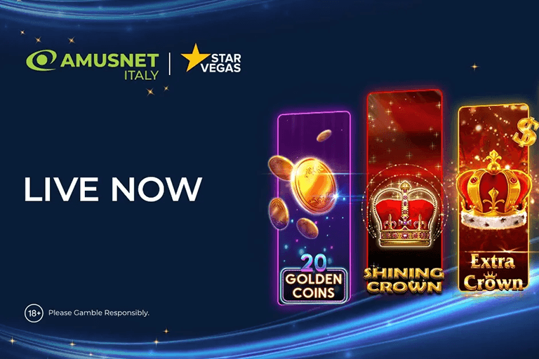 Amusnet Italy partners with StarVegas to expand iGaming offering