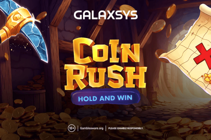 Galaxsys launches Coin Rush with fast-paced slot mechanics