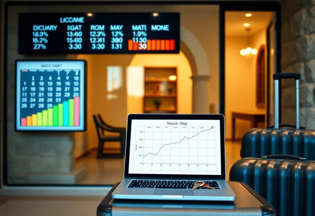 Malta hotel occupancy trends in spring