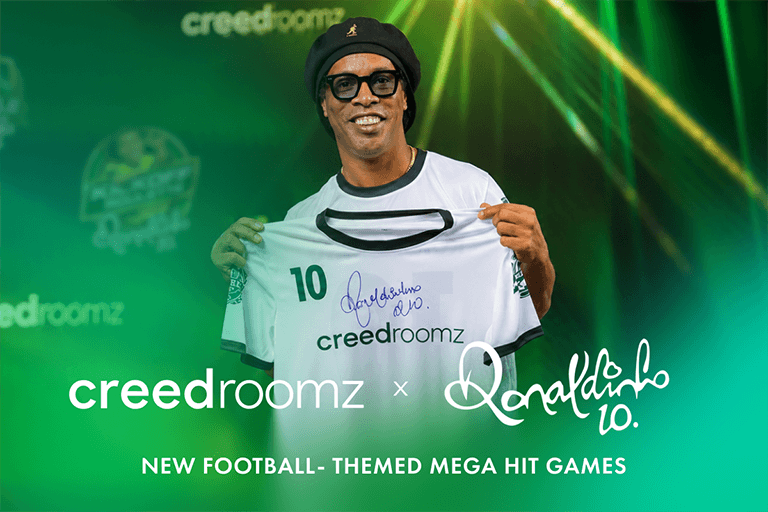 Ronaldinho and CreedRoomz Launch Football Casino Games 2 Ronaldinho and CreedRoomz Launch Football Casino Games