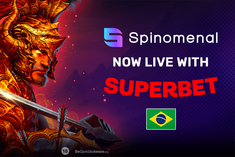 Spinomenal brings slots to Brazil through Superbet Brasil integration