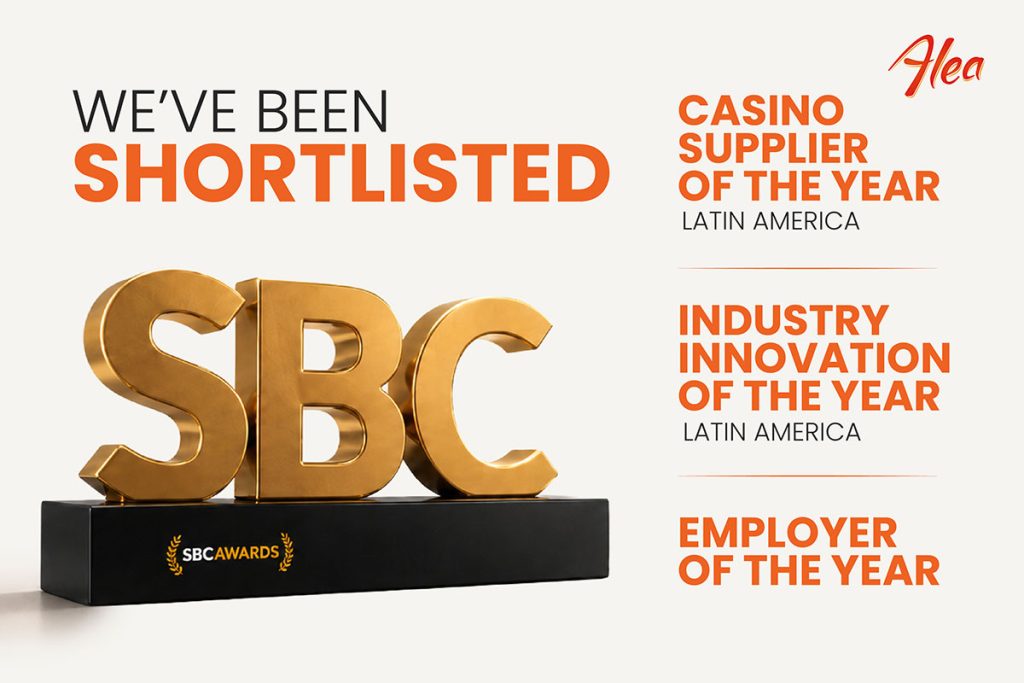 Alea Receives Three SBC Awards Americas Nominations