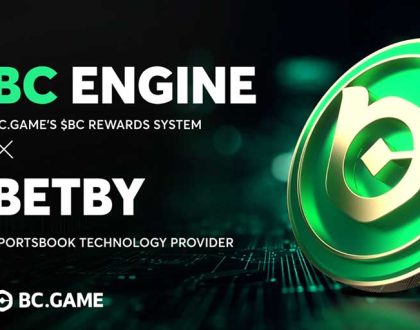 BC.GAME expands BC Engine with BETBY as rewards exceed $2.5 million