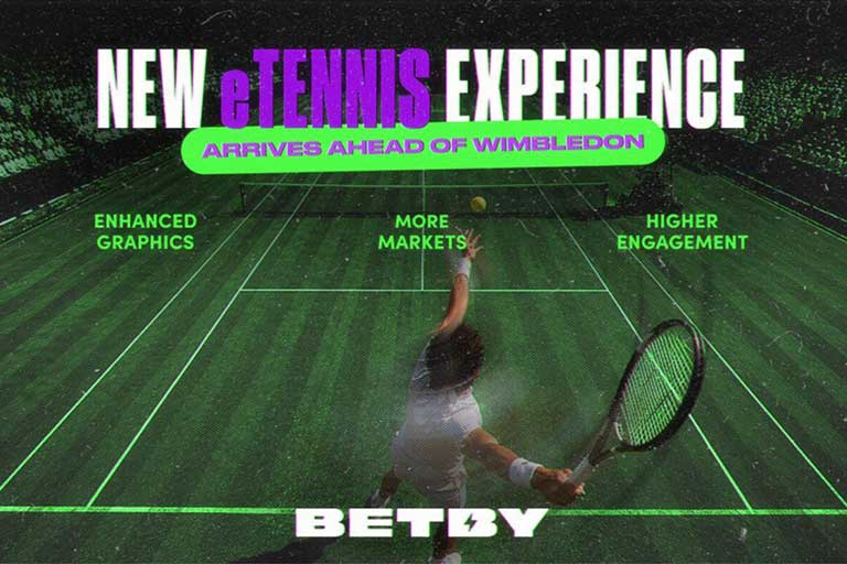BETBY unveils new eTennis experience and Wimbledon betting package 2 BETBY unveils new eTennis experience and Wimbledon betting package