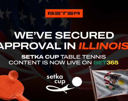 BETER erweitert US-Präsenz nach Illinois Genehmigung für Setka Cup 11 BETER expands US footprint with Illinois approval for Setka Cup