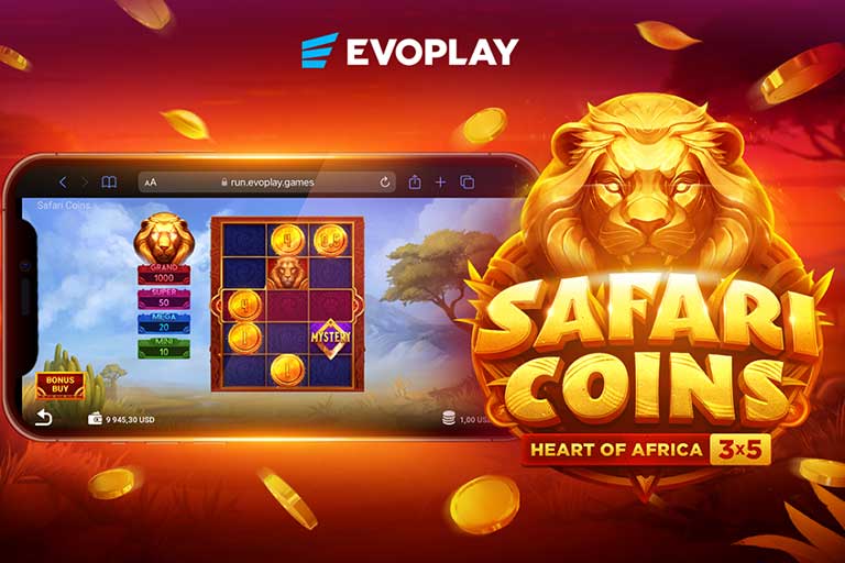 Evoplay launches Safari Coins slot with fixed jackpots and collector mechanic