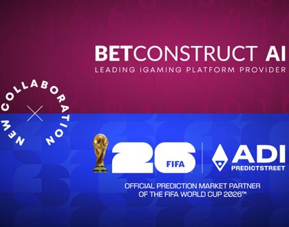 FIFA Official Prediction Market Partner ADI Predictstreet and BetConstruct AI Announce Strategic Partnership