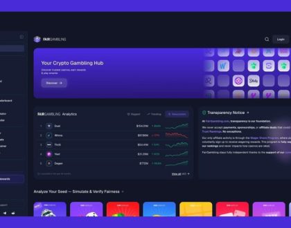 FairGambling launches crypto casino analytics platform with fairness tools 11 FairGambling launches crypto casino analytics platform with fairness tools