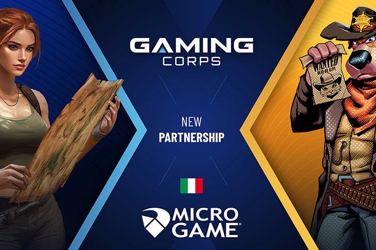 Gaming Corps Italy expands via Microgame